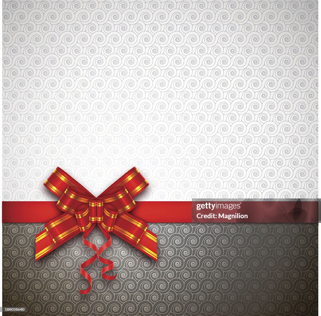 Bows Background Rectangle Background With Bow High-Res Vector Graphic - Getty Images
