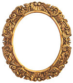 Antique gilded Frame