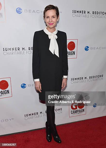 Actress Embeth Davidtz atttends the 6th annual GO GO Gala on November 14, 2013 in Pacific Palisades, California.