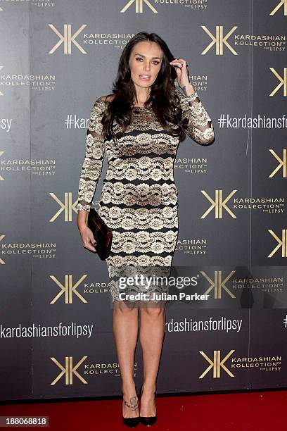 Tamara Ecclestone attends the launch party for the Kardashian Kollection for Lipsy at Natural History Museum on November 14, 2013 in London, England.