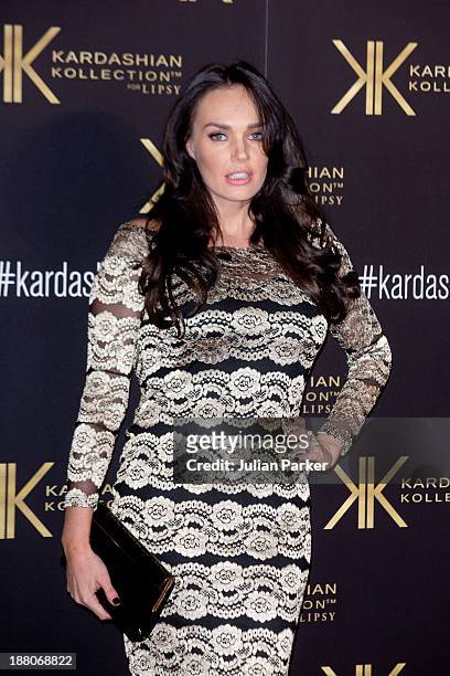 Tamara Ecclestone attends the launch party for the Kardashian Kollection for Lipsy at Natural History Museum on November 14, 2013 in London, England.