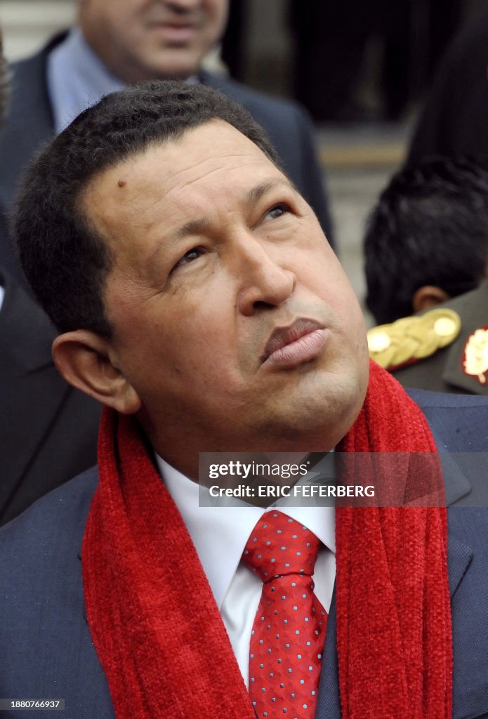 FRANCE-VENEZUELA-SARKOZY-CHAVEZ-DIPLOMACY