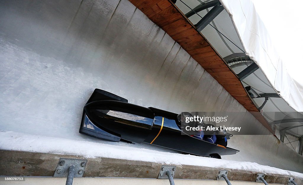 Team GB Bobsleigh Feature Shoot