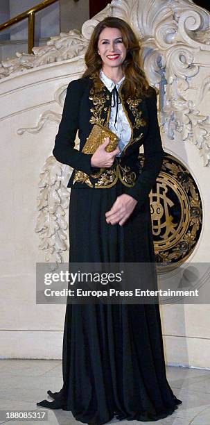 Ana Garcia Sineriz attends the Ralph Lauren Dinner Charity Gala at Casino Madrid on November 14, 2013 in Madrid, Spain.