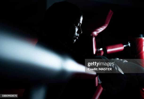 female boxing in gym - mixed martial arts stock pictures, royalty-free photos & images