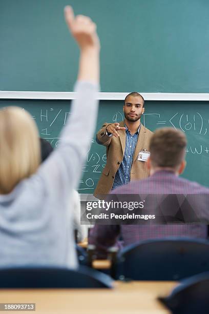 you, in the back? - teacher pointing finger stock pictures, royalty-free photos & images