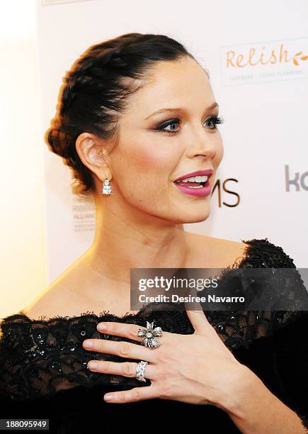 Georgina Chapman attends Star Showers: An Evening Celebrating The Expansion Of Healthcare Services To Women Worldwide on November 14, 2013 in New...