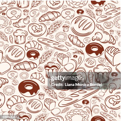 Bakery Seamless Pattern Bakery Seamless Pattern