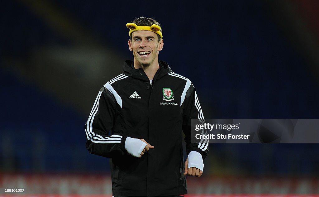 Wales Training And Press Conference