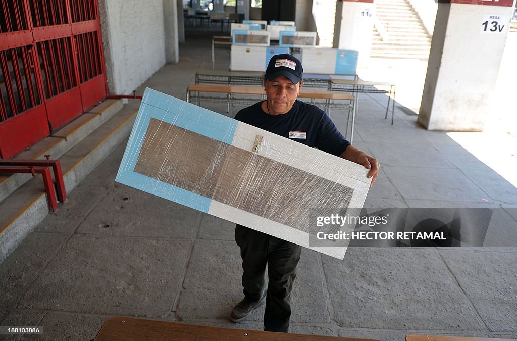 CHILE-ELECTION-PREPARATIONS