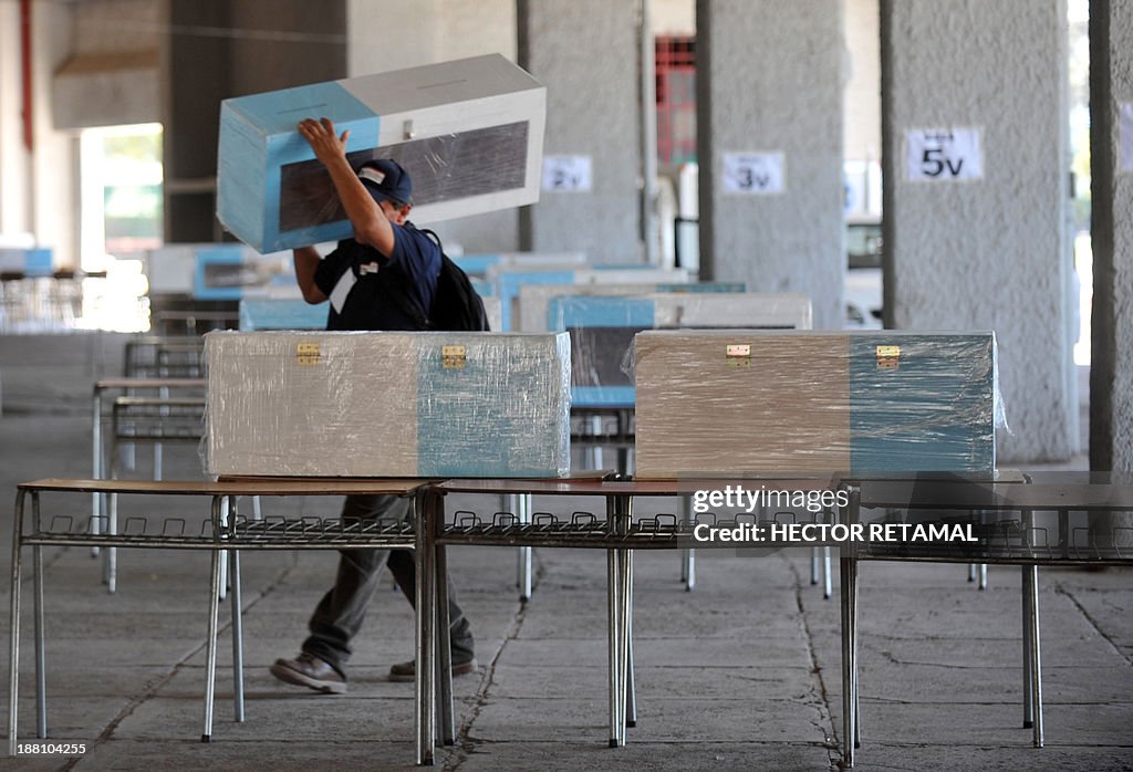 CHILE-ELECTION-PREPARATIONS