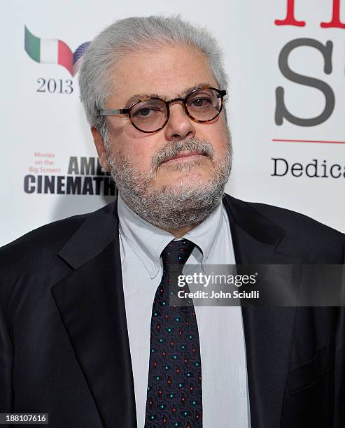 Director Roberto Ando attends Cinema Italian Style 2013 "The Great Beauty" opening night premiere at the Egyptian Theatre on November 14, 2013 in...