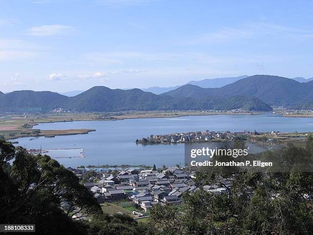 azuchi: nishino-ko - préfecture de shiga photos et images de collection