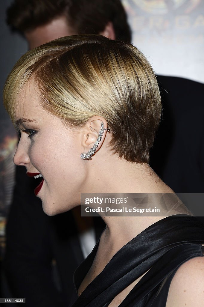 'The Hunger Games: Catching Fire' Paris Premiere At Le Grand Rex