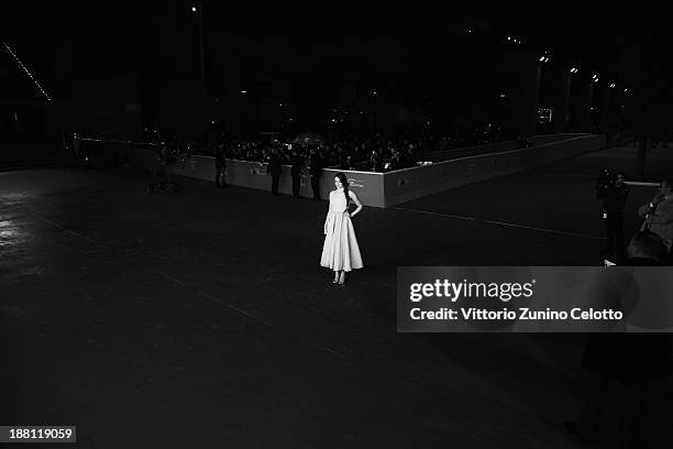 Actress Sophie Turner attends 'Another Me' Premiere during The 8th Rome Film Festival on November 15, 2013 in Rome, Italy.