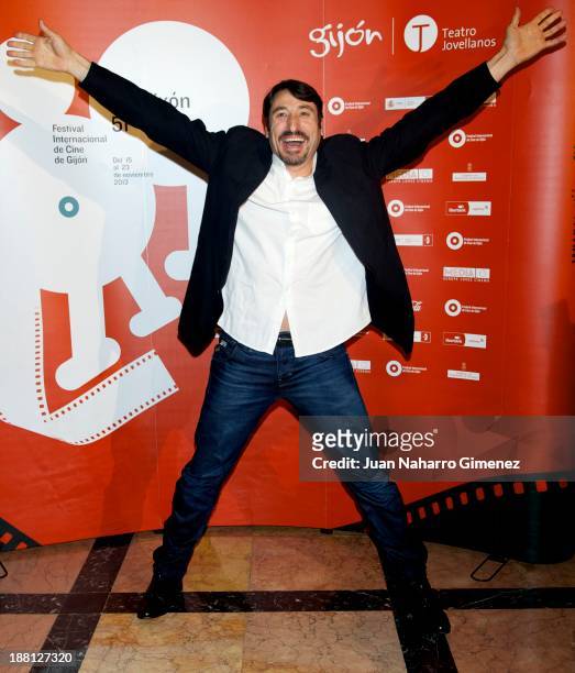 Carmelo Gomez attends 51st Gijon International Film Festival opening ceremony at Teatro Jovellanos on November 15, 2013 in Gijon, Spain.