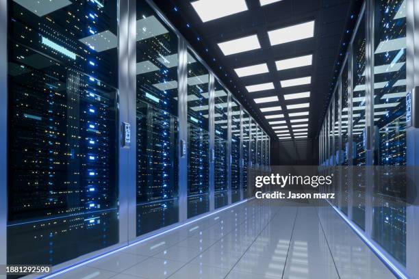 server room - supercomputer stock-fotos und bilder