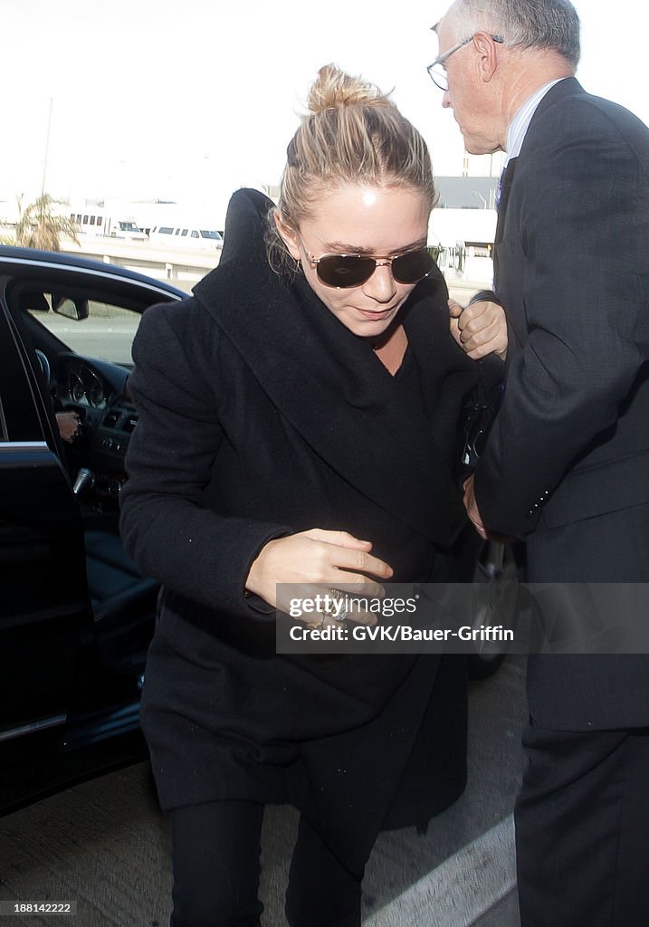 Celebrity Sightings In Los Angeles - November 15, 2013