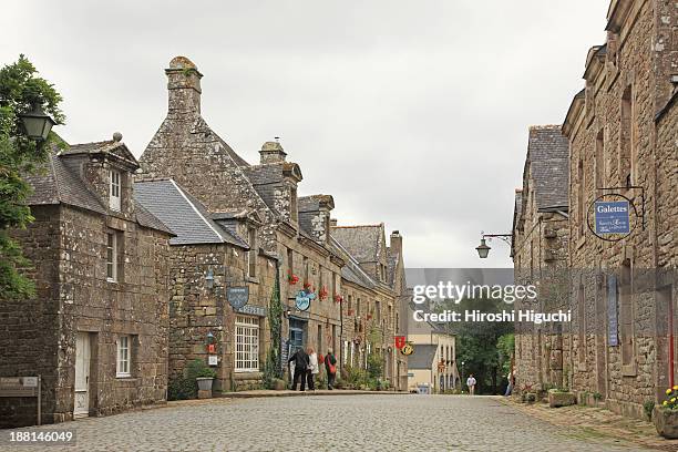 france, locronan - locronan stock-fotos und bilder