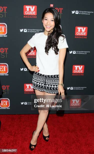 Arden Cho attends TV Guide Magazine's Annual Hot List Party at The Emerson Theatre on November 4, 2013 in Hollywood, California.