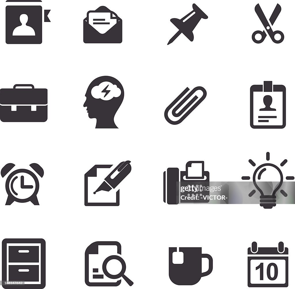 Office Work Icons-Acme Series