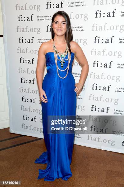 Caroline Ghosn attends the 2013 Trophee Des Arts gala on November 15, 2013 in New York City.