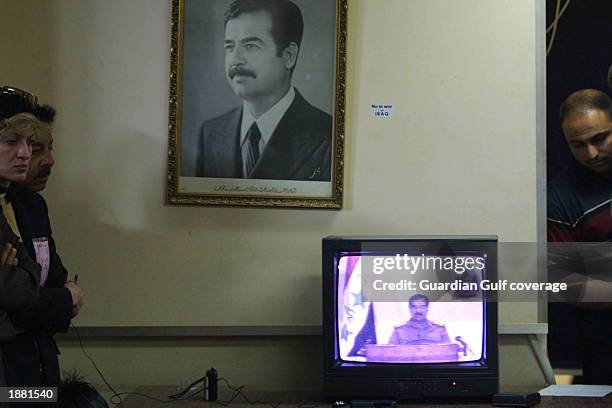 Sadam Rashka 865 Iraq Saddam Hussein Tv Stock Photos, High-Res Pictures, and Images ...