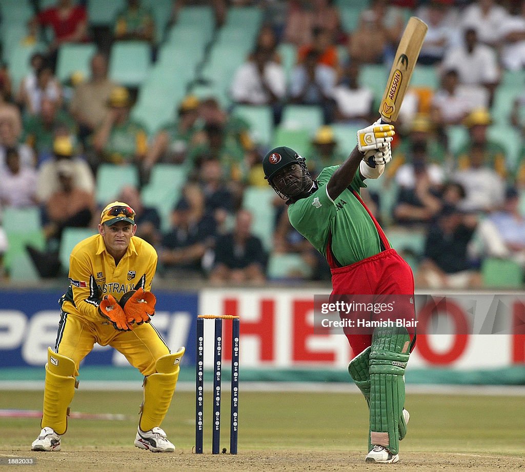 Steve Tikolo of Kenya hits out