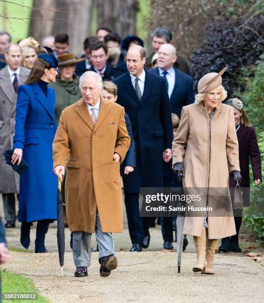 Catherine, Princess of Wales, King Charles III, Queen Camilla, Catherine, Princess of Wales, Prince George of Wales, Prince William, Prince of Wales...