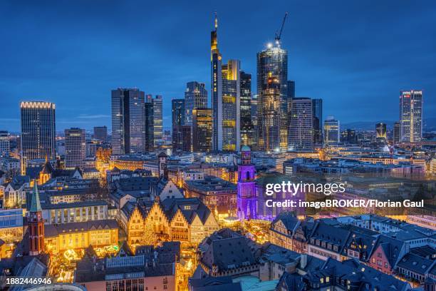 St Pauls Church In Frankfurt Am Main Will Be Illuminated In Blue On 10 December 2023 International Human Rights Day This Commemorates The Declaration Of The Un Human Rights Charter Of 10 December 1948 Roemerberg Frankfurt Am Main Hesse Germany High-Res Vector Graphic