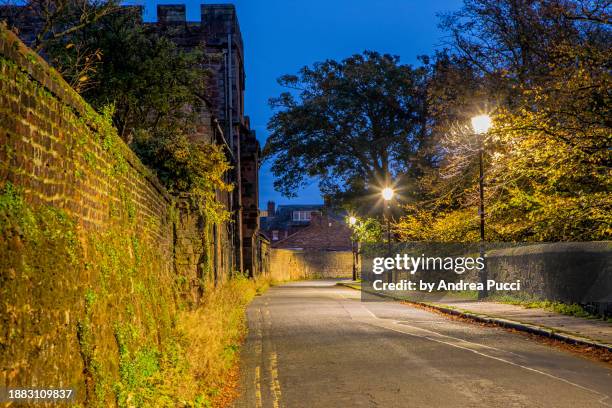 old town, carlisle, cumbria, united kingdom - carlisle cumbria stock pictures, royalty-free photos & images