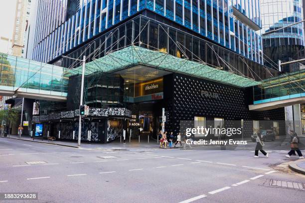 General view of Westfield Sydney ahead of the Boxing Dy Sale on December 26, 2023 in Sydney, Australia. Boxing Day sales attract large numbers of...