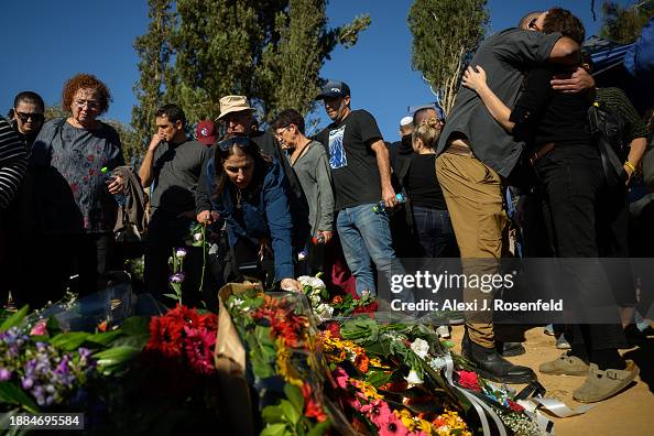 Funeral Service Held For Tal Chaimi, Nir Yitzhak Resident Killed On Oct. 7