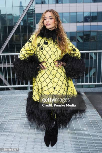 Rita Ora at the New Year's Rockin' Eve Big Ball Brunch held at EDITION: Times Square on December 29th, 2023 in New York City, New York.