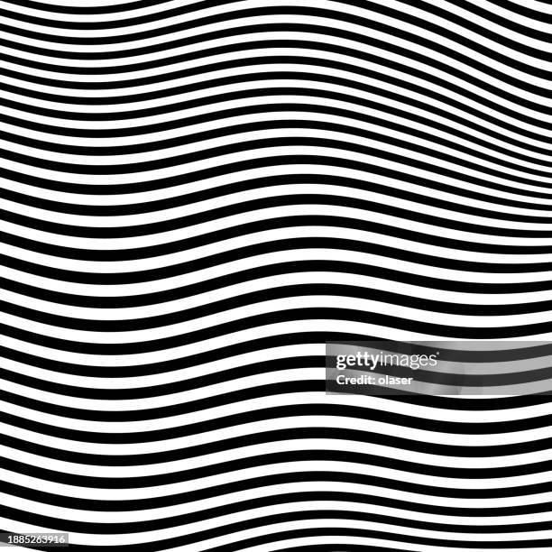 3d striped surface, with perspective - distorted landscape stock illustrations