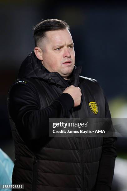 Gary Mills caretaker the head coach / manager of Burton Albion during the Sky Bet League One match between Burton Albion and Shrewsbury Town at...