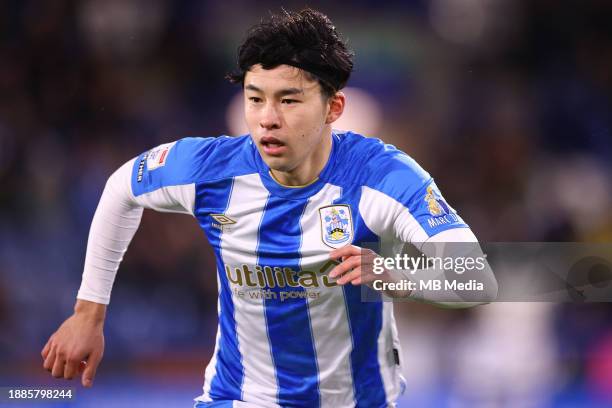 Yuta Nakayama of Huddersfield Town looks on during the Sky Bet Championship match between Huddersfield Town and Middlesbrough at John Smith's Stadium...
