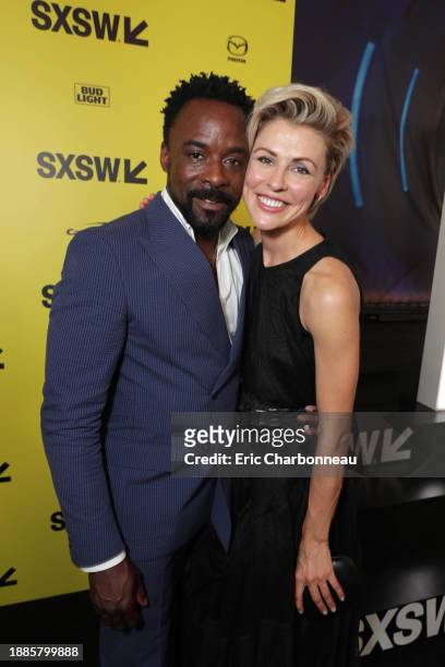 Ariyon Bakare and Olga Dihovichnaya seen at Columbia Pictures World Premiere of "Life" the movie at SXSW 2017 on Saturday, March 18 in Austin, TX.