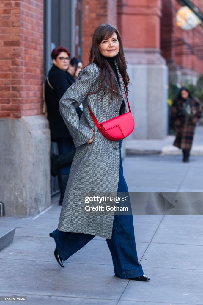 Celebrity Sightings In New York City - December 26, 2023