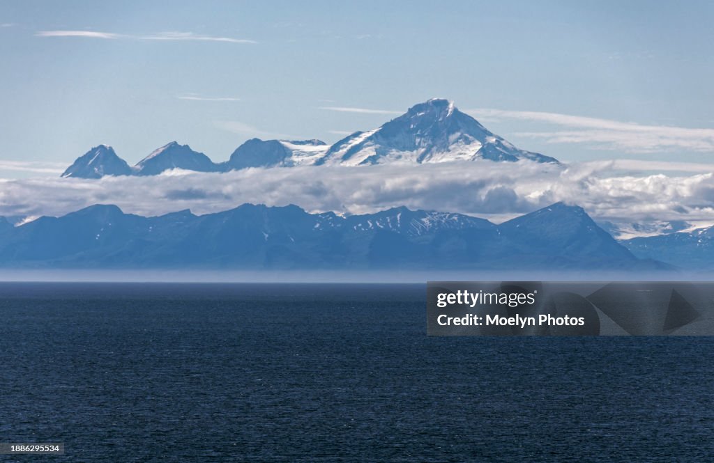 Mount Iliamna Above the Clouds 002