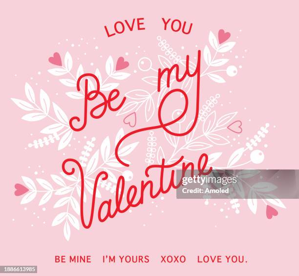valentine's day card-stock illustration - pink background stock illustrations