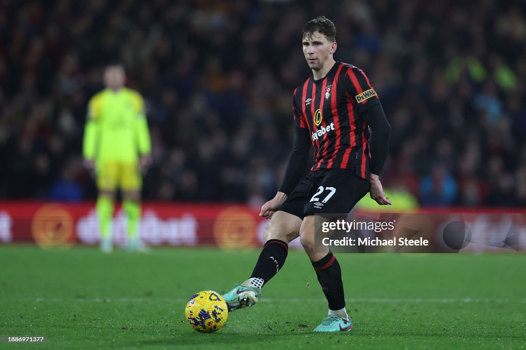 Illia Zabarnyi of AFC Bournemouth during the Premier League match ...