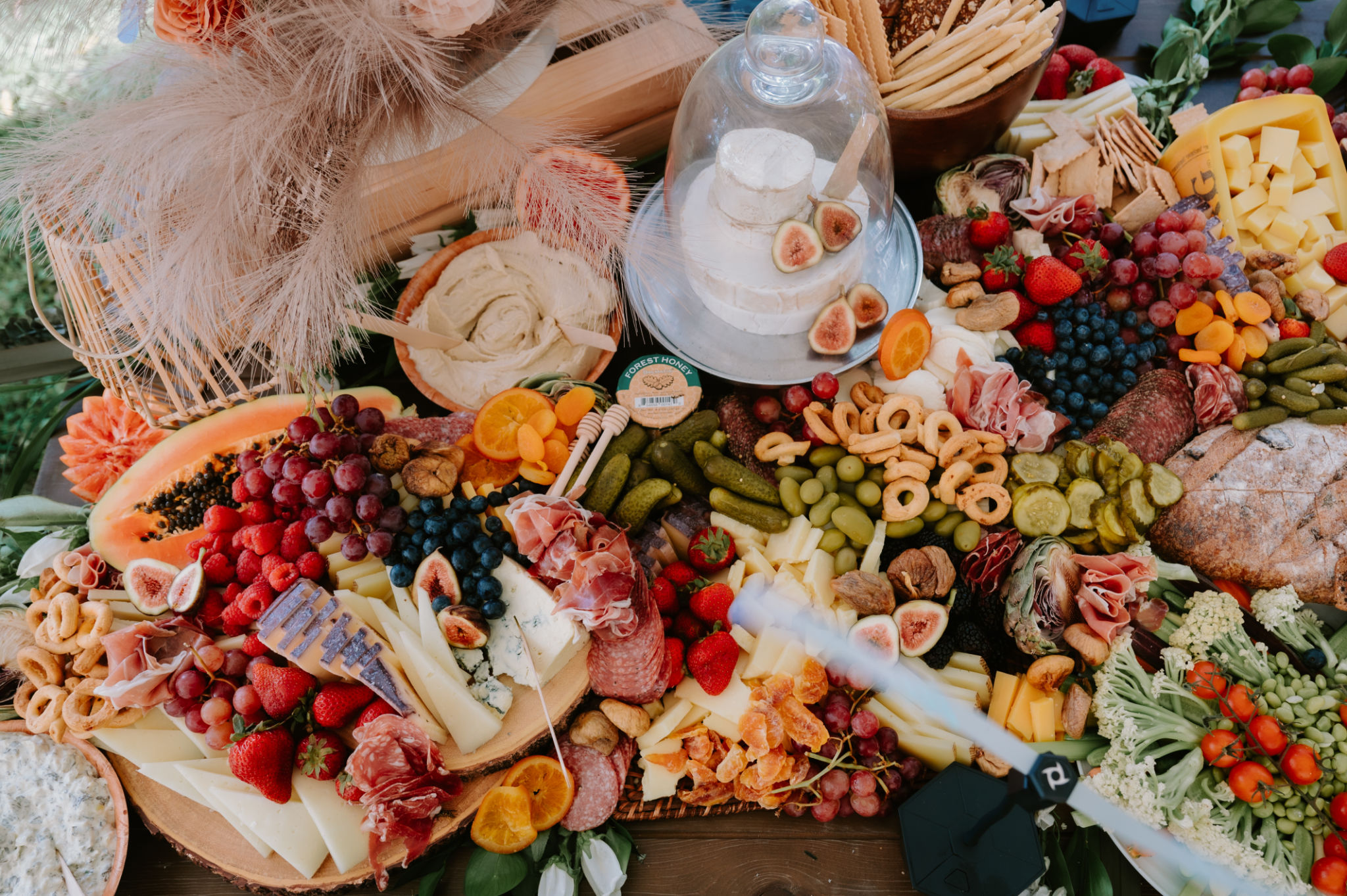 luxury grazing table