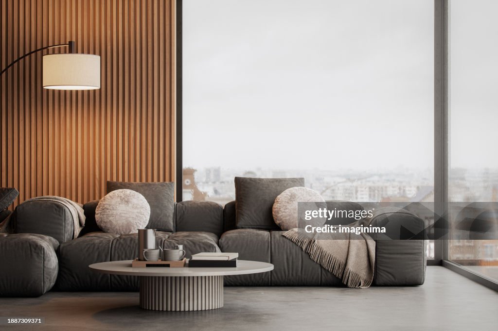 Salón de lujo contemporáneo