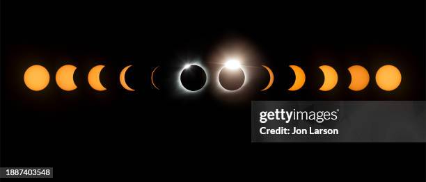 Eclipse Progression 112 Solar Eclipse Stages Stock Photos, High-Res Pictures, and Images ...