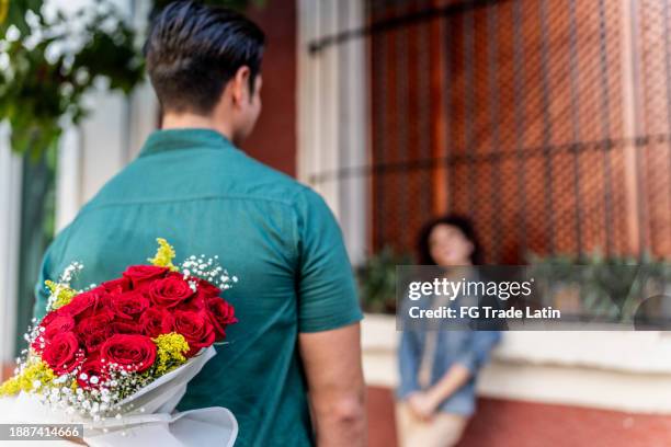 Man Carrying Roses 5,082 Man Holding Roses Stock Photos, High-Res Pictures, and Images ...