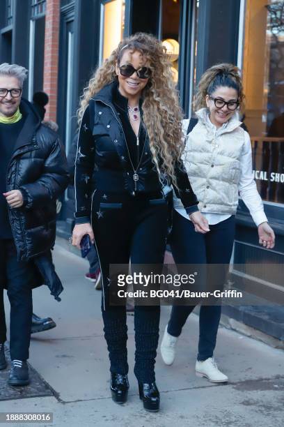 Mariah Carey is seen on December 27, 2023 in Aspen, Colorado.