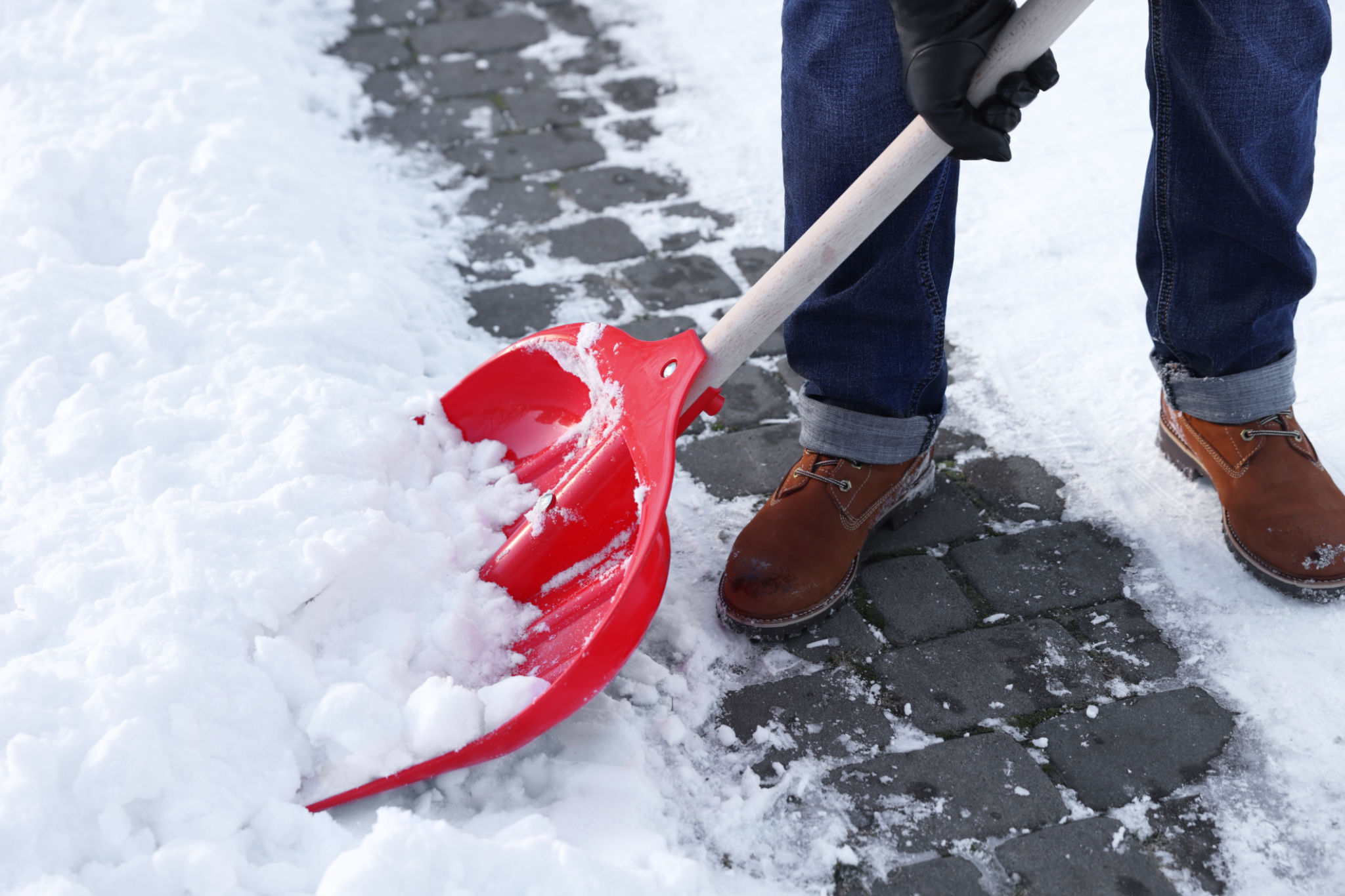 sidewalk shoveling