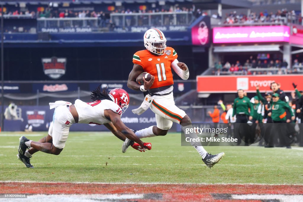 Bad Boy Mowers Pinstripe Bowl - Miami v Rutgers