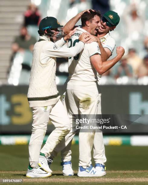 During day four of the Second Test Match between Australia and Pakistan at Melbourne Cricket Ground on December 29, 2023 in Melbourne, Australia.